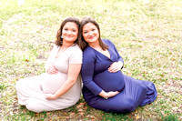 Megan and Kaylee Maternity